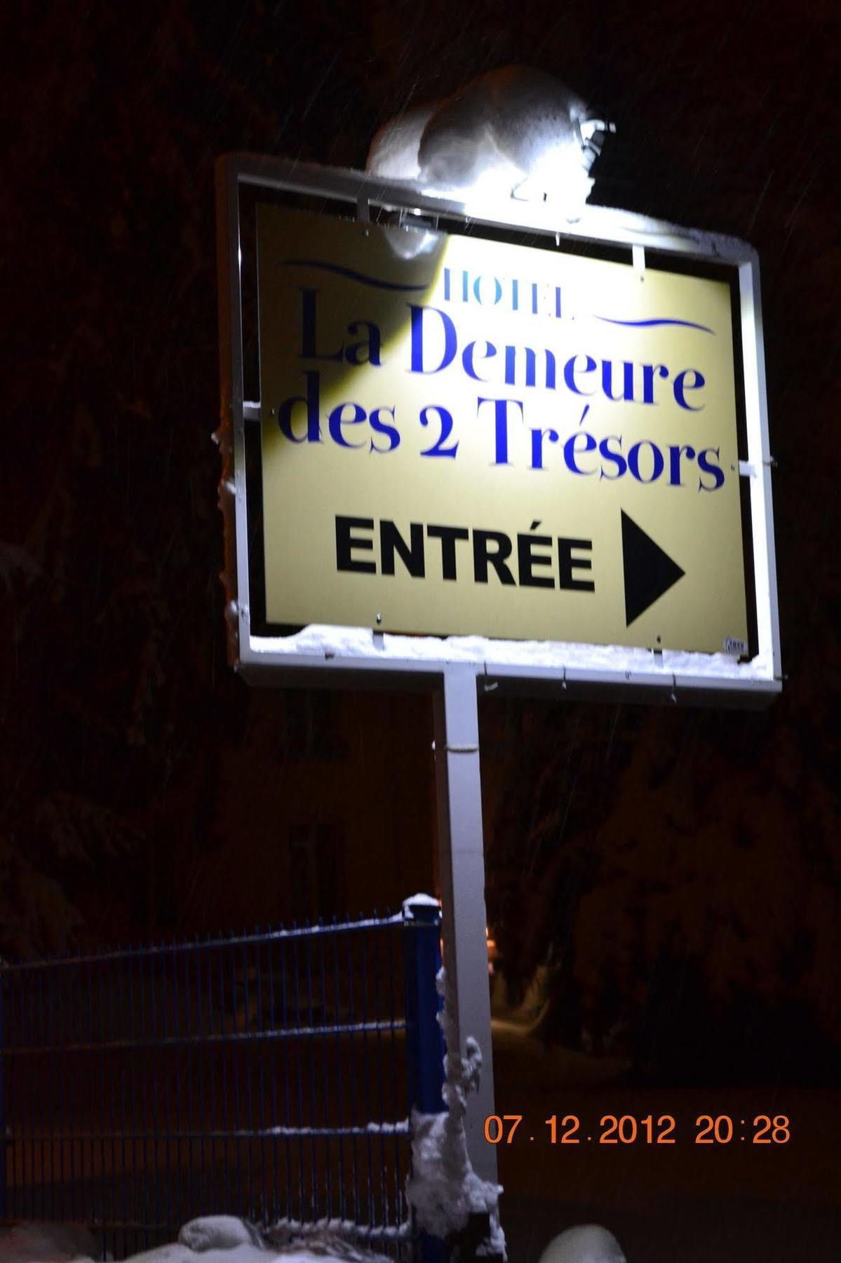 La Demeure Des 2 Tresors Hotel La Bresse Eksteriør billede